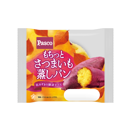 もちっとさつまいも蒸しパン